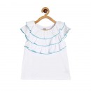 Miniklub Knit Top - White, 2-3yr